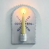 Mini Delft Candle Sconce 3
