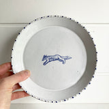 Small Delft Fox Plate