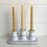 Delft Trio Candleholder