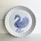 Small Delft Goose Plate
