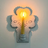 Mini Delft Candle Sconce 1
