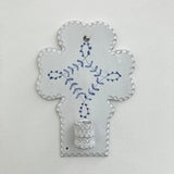 Mini Delft Candle Sconce 1