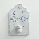 Mini Delft Candle Sconce 4
