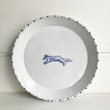 Small Delft Fox Plate