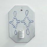 Mini Delft Candle Sconce 5