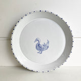 Small Delft Swan Plate 2