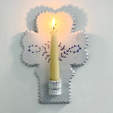 Mini Delft Candle Sconce 1