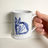 Child’s Delftware Cat Cup