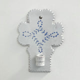 Mini Delft Candle Sconce 1