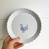 Small Delft Swan Plate 2