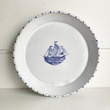 Small Delft Ship Plate