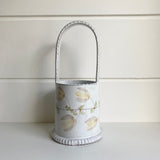 Delft Flower Basket Vase