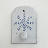 Mini Delft Candle Sconce 3