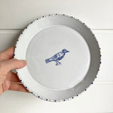 Small Delft Bird Plate