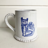 Child’s Delftware Cat Cup