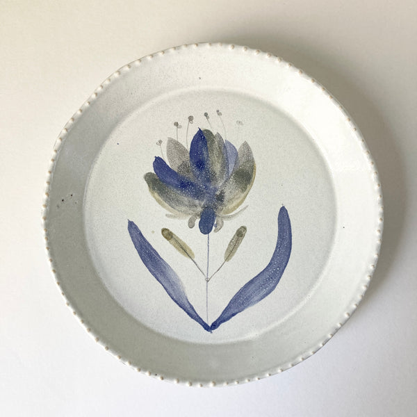 Small Polychrome Delft Plate 