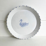 Small Delft Goose Plate