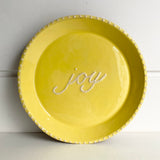 Joy Plate Yellow